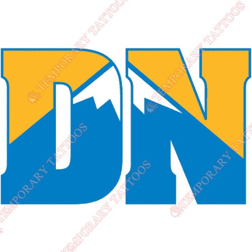 Denver Nuggets Customize Temporary Tattoos Stickers NO.986